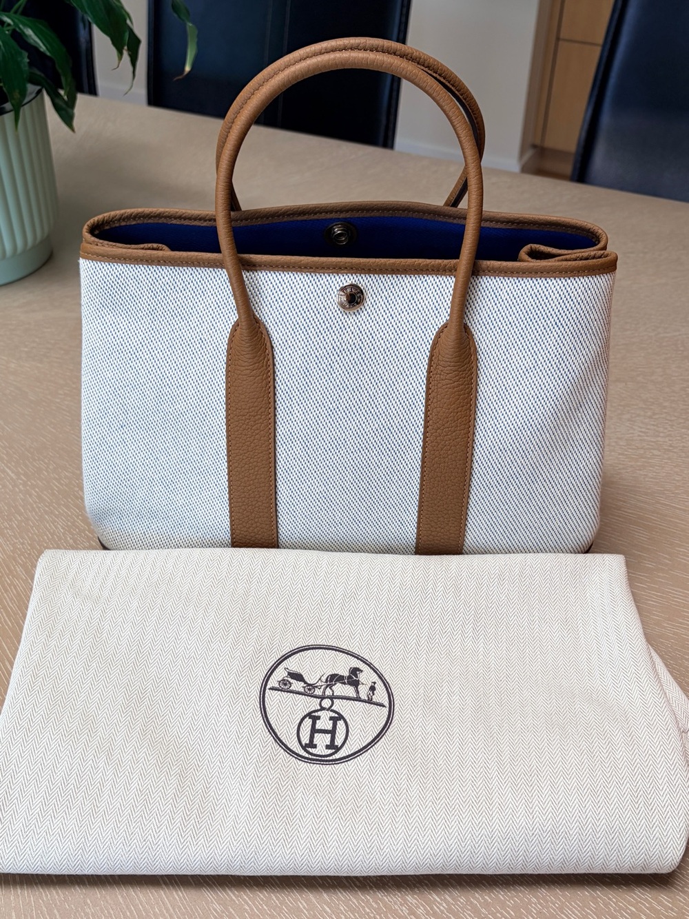 Hermes Garden Party 30 TPM tote